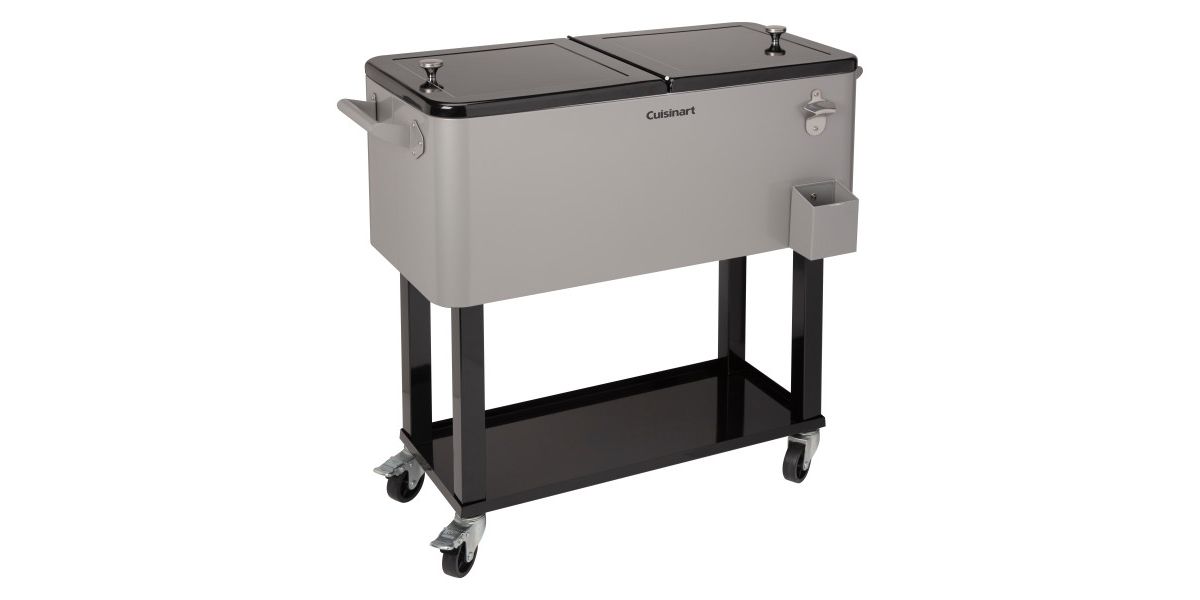 80qt Outdoor Cooler Cart