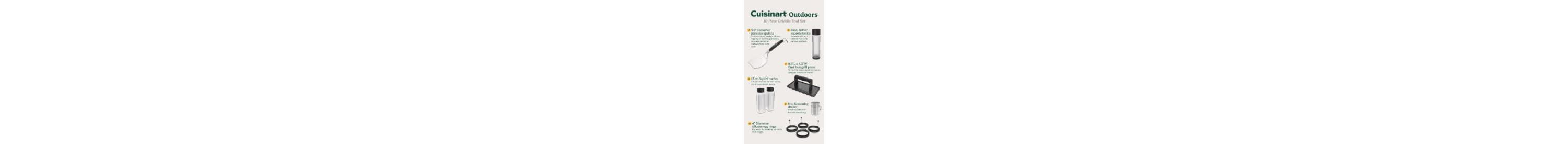Cuisinart 10-Piece Griddle Set