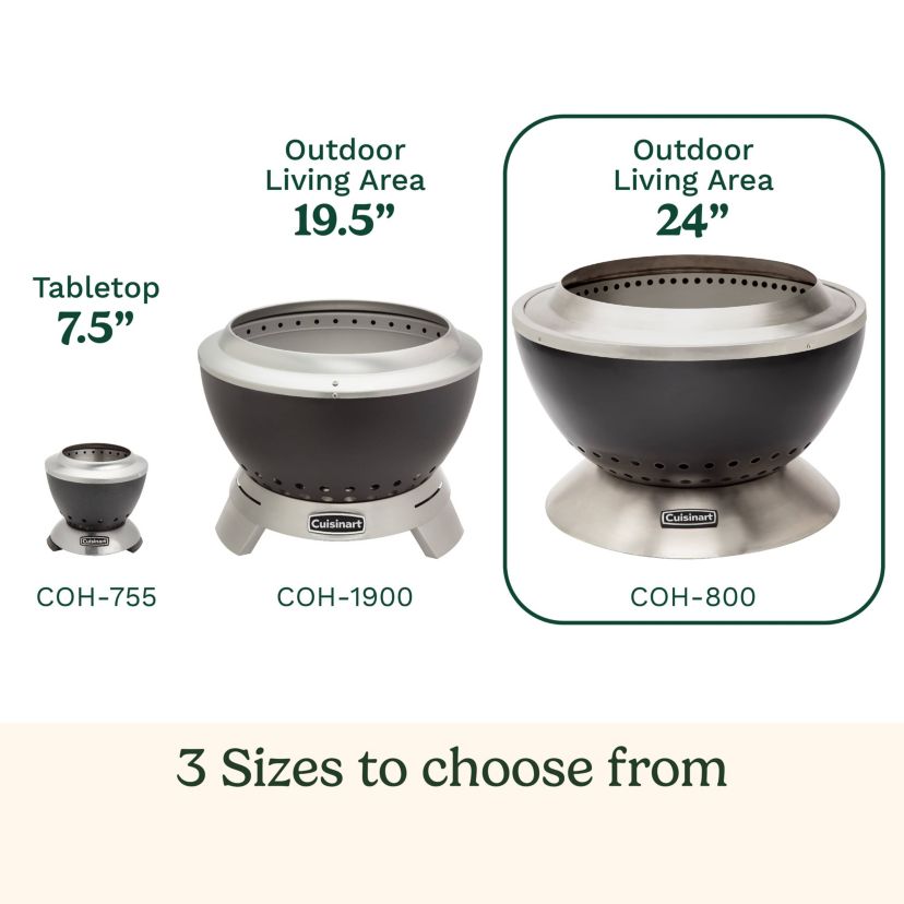 24" Cleanburn Smokeless Fire Pit