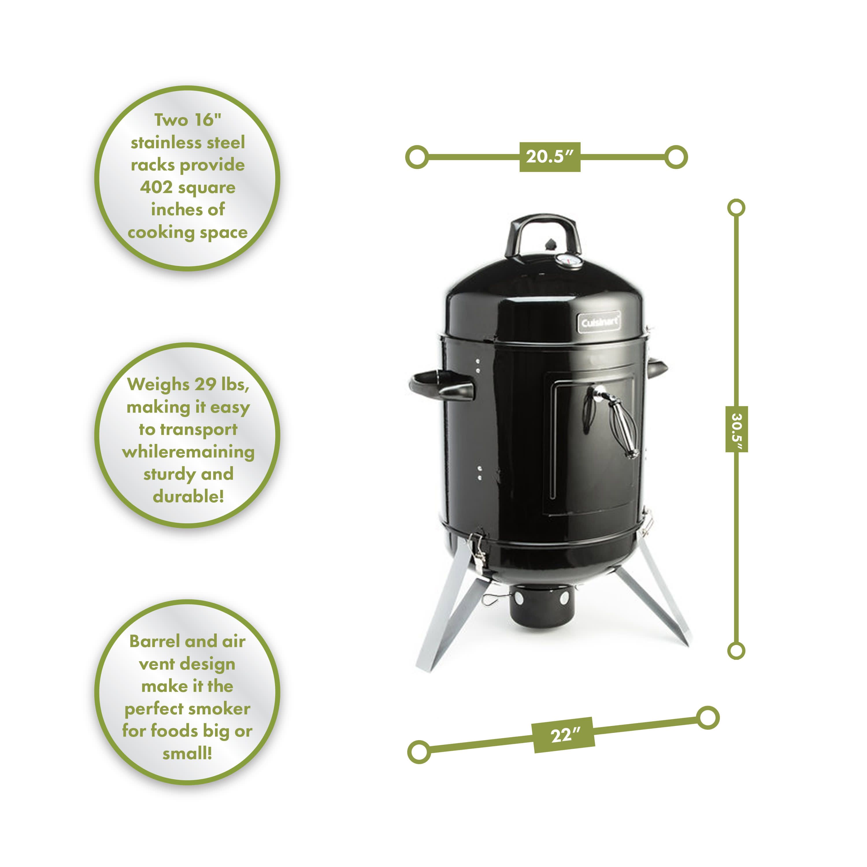 16" Charcoal Smoker