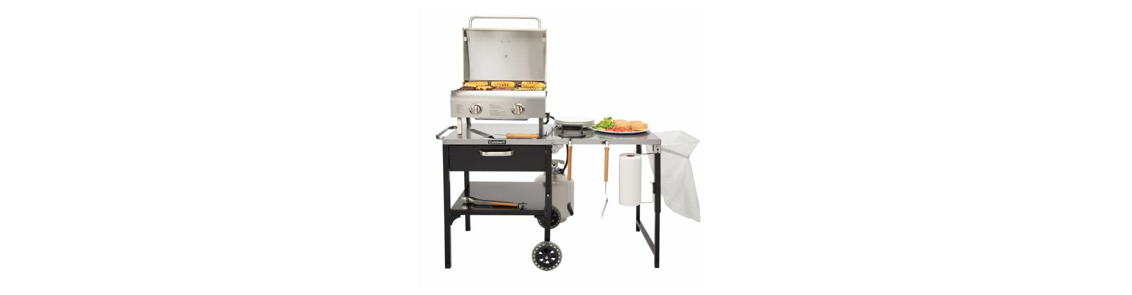 Prep n Cook Outdoor Table & Grill Stand