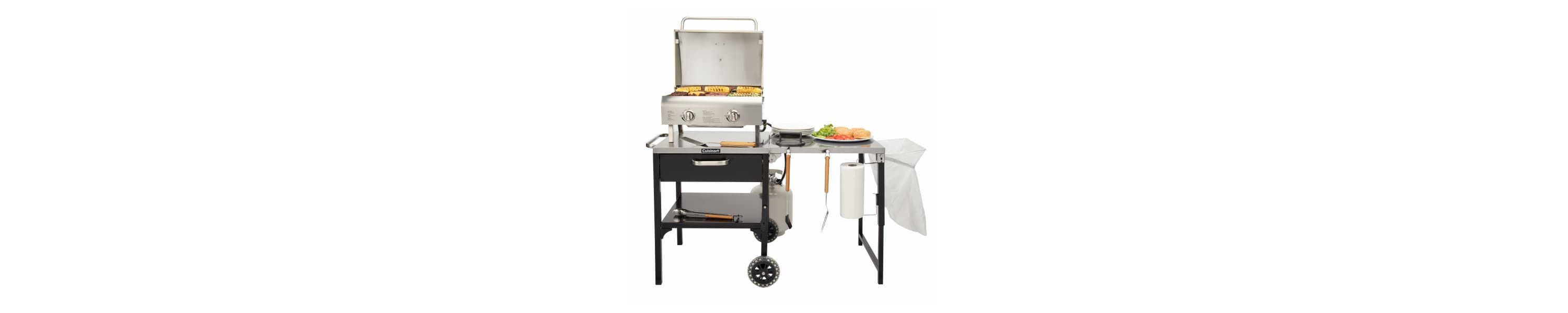 Prep n Cook Outdoor Table & Grill Stand