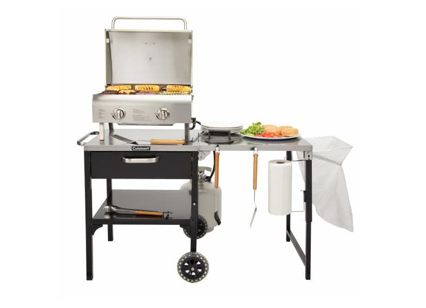 Prep n Cook Outdoor Table & Grill Stand