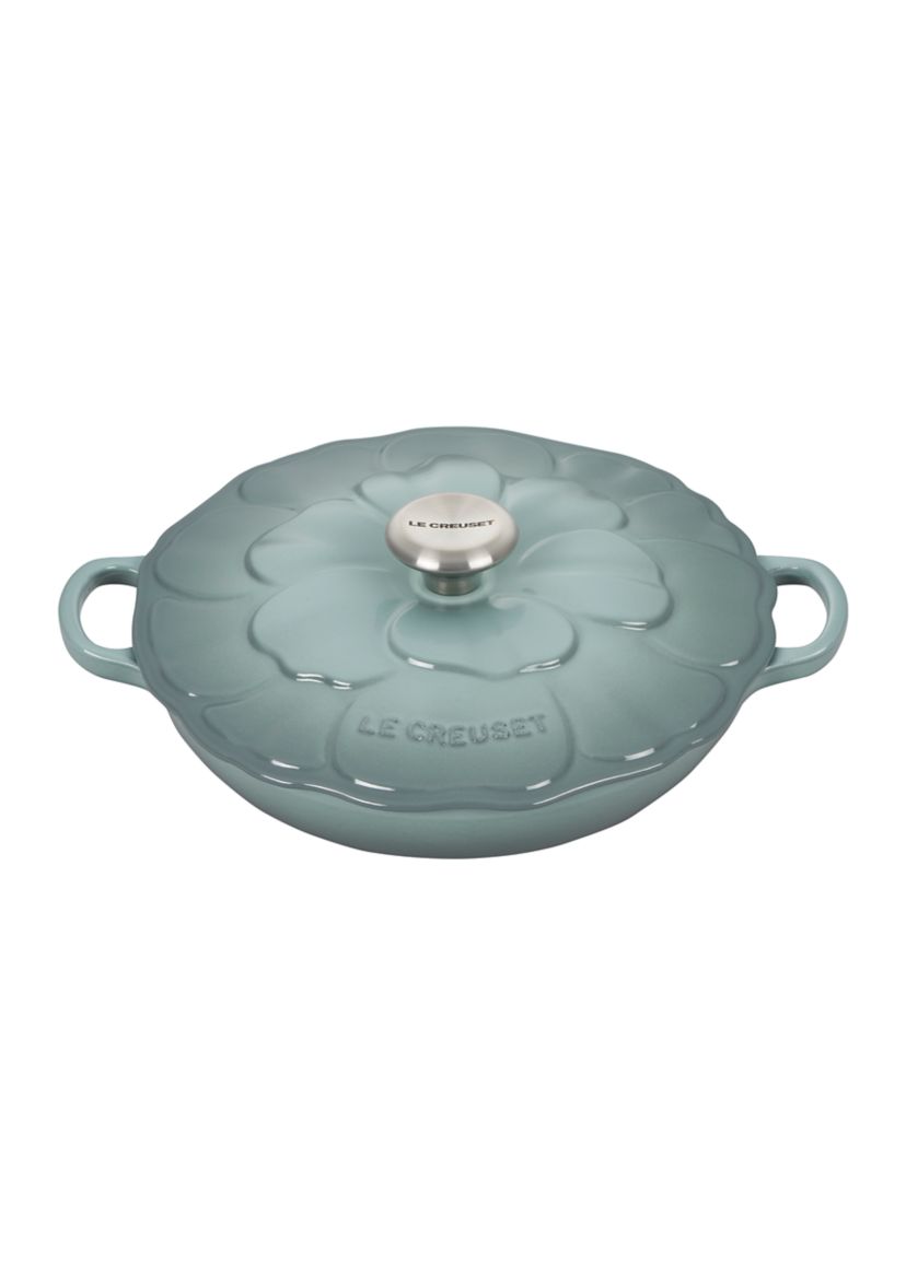 Enameled Cast Iron Signature Petal Braiser, 2.25 Quart