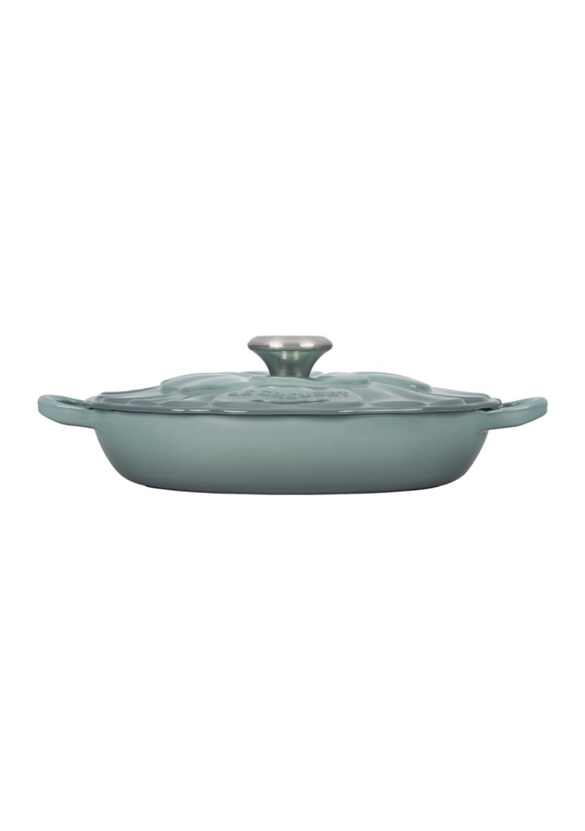 Enameled Cast Iron Signature Petal Braiser, 2.25 Quart