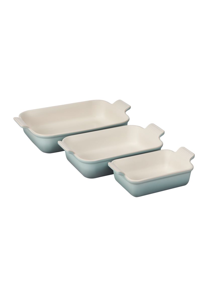 Heritage 3-Piece Rectangular Baking Dish Set