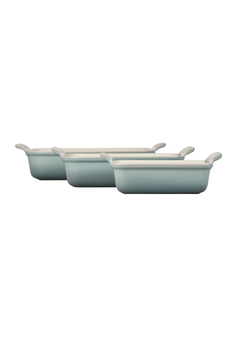 Heritage 3-Piece Rectangular Baking Dish Set