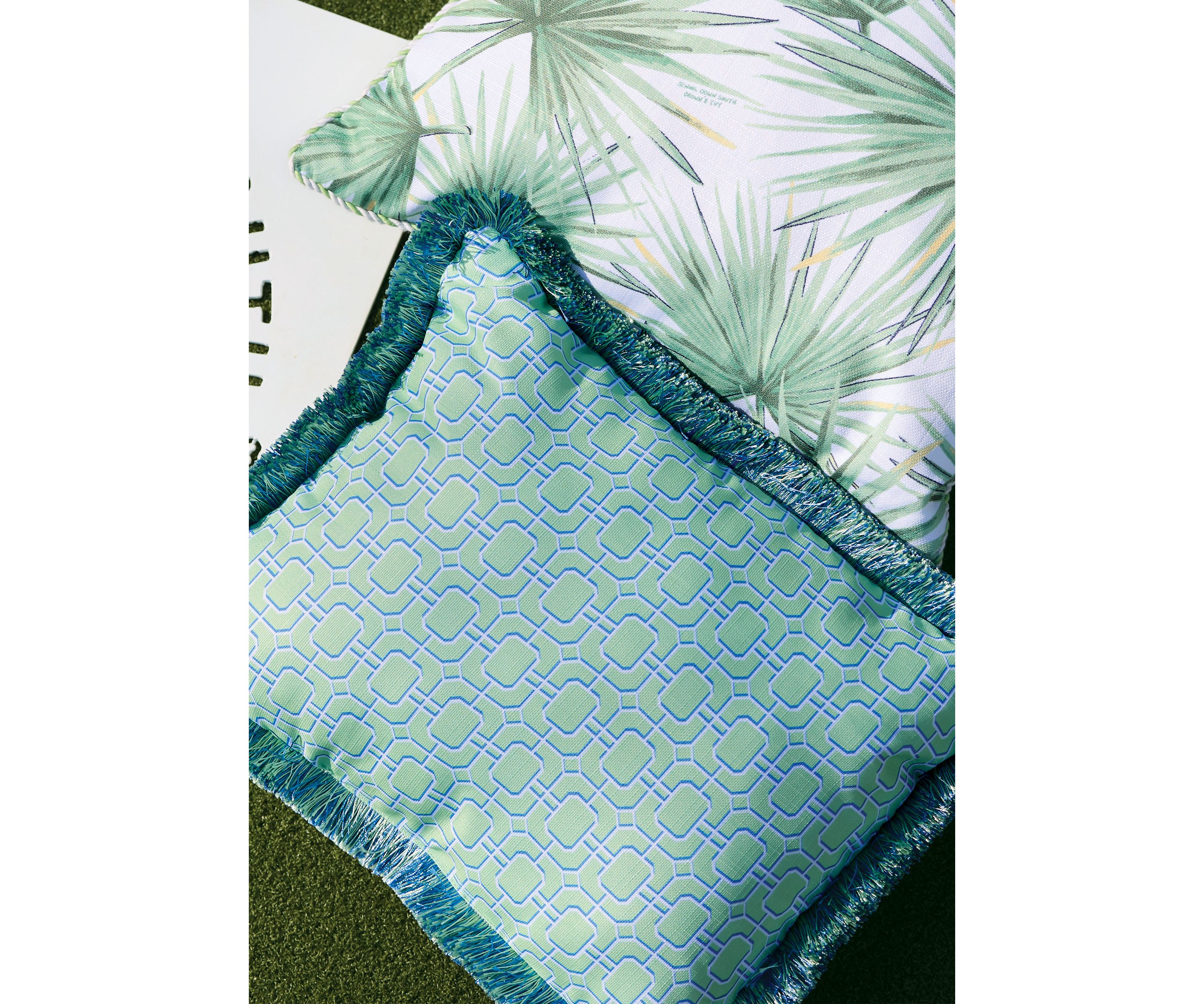 Sewing Down South x Crown & Ivy™ Outdoor Lumbar Pillow