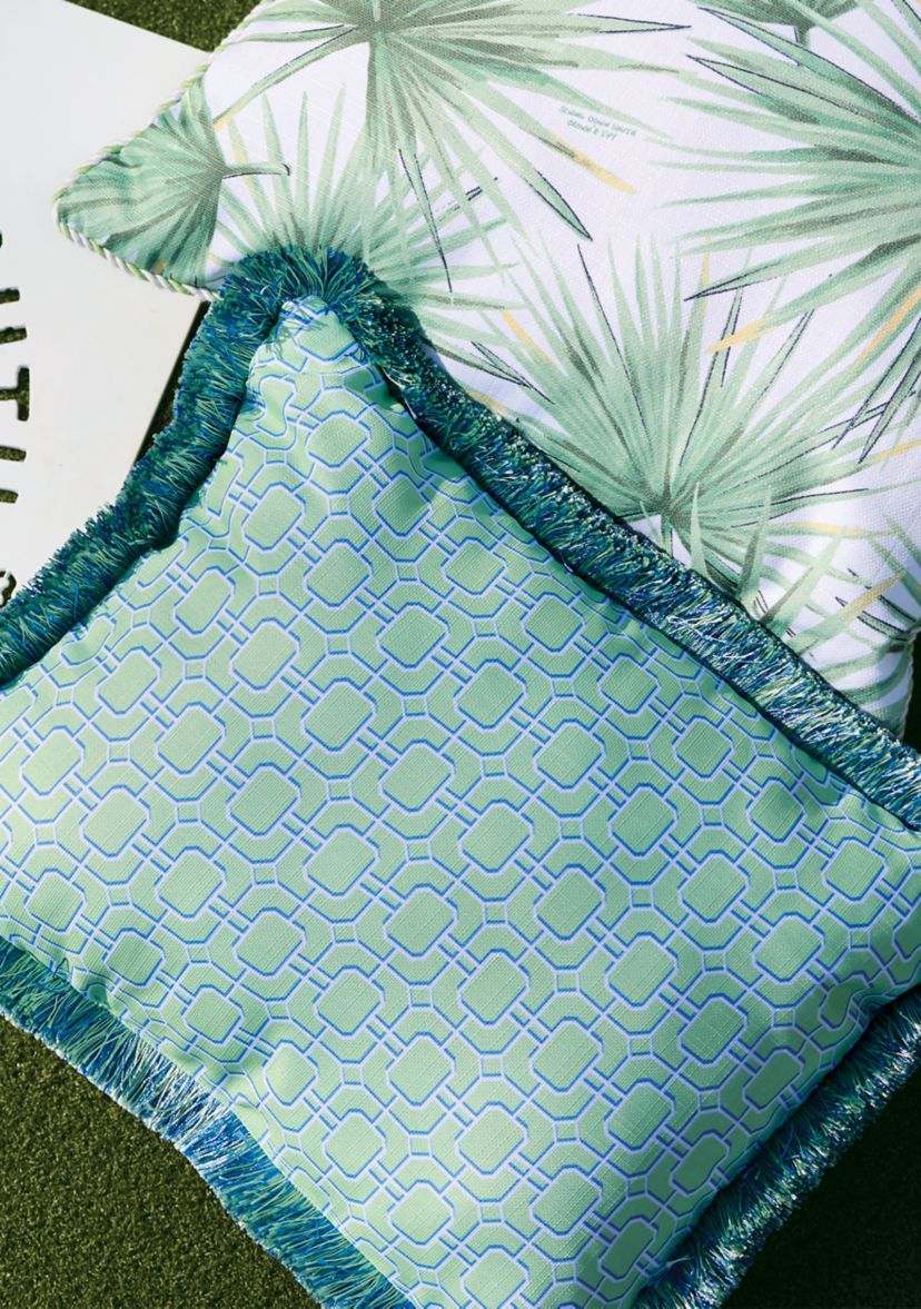 Sewing Down South x Crown & Ivy™ Outdoor Lumbar Pillow