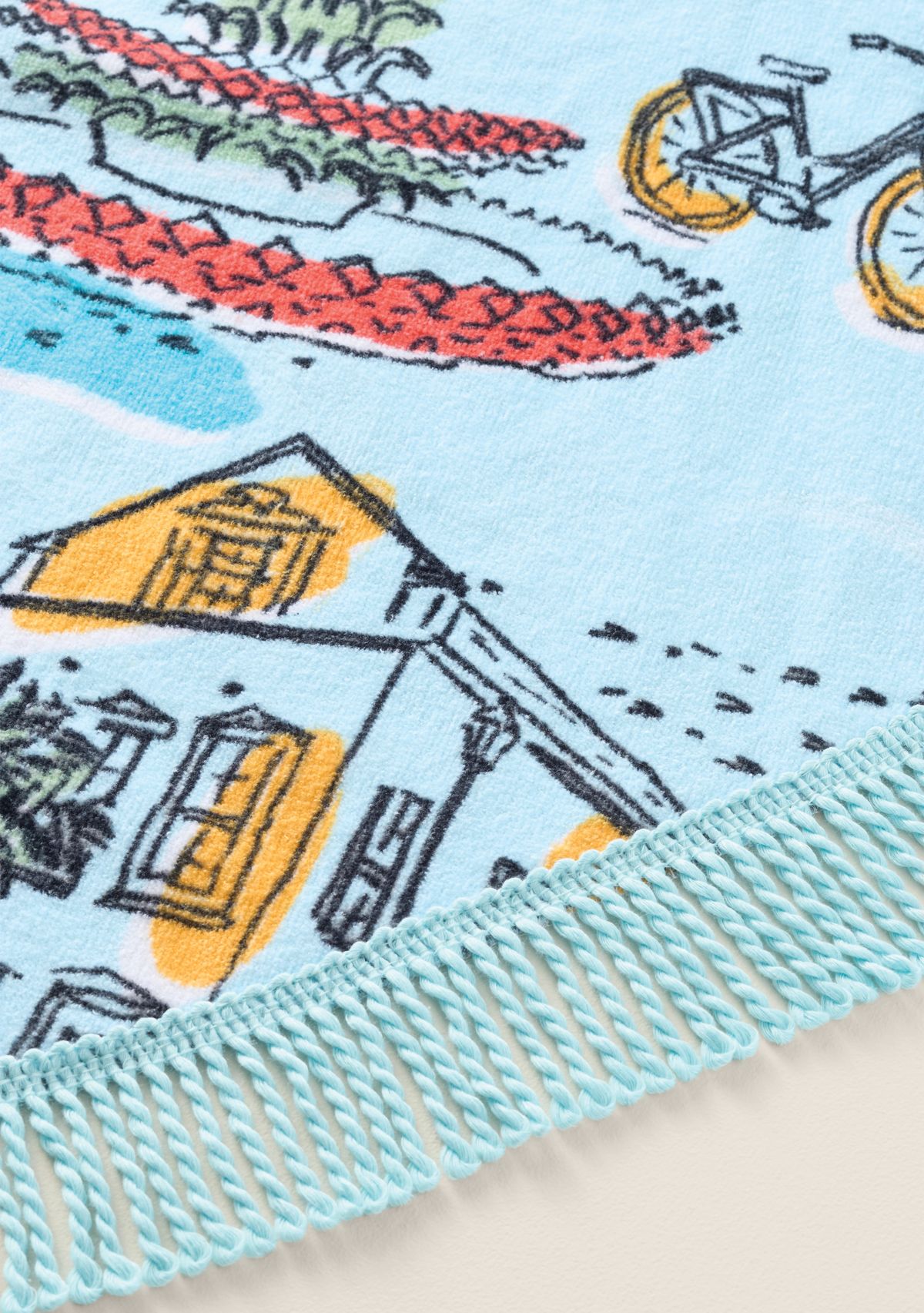 Sewing Down South x Crown & Ivy™ Seabrook 60" Round Beach Towel
