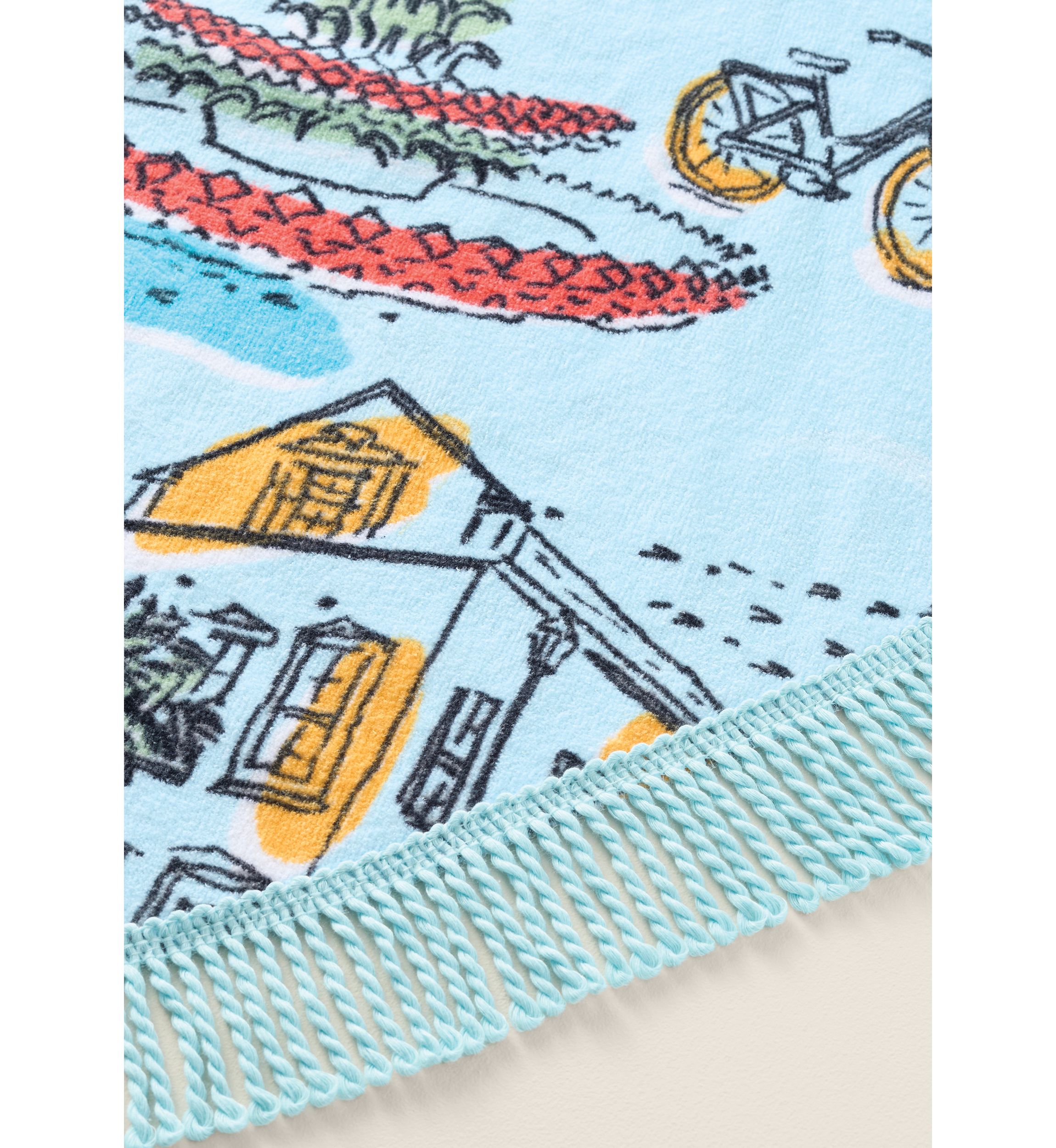 Sewing Down South x Crown & Ivy™ Seabrook 60" Round Beach Towel