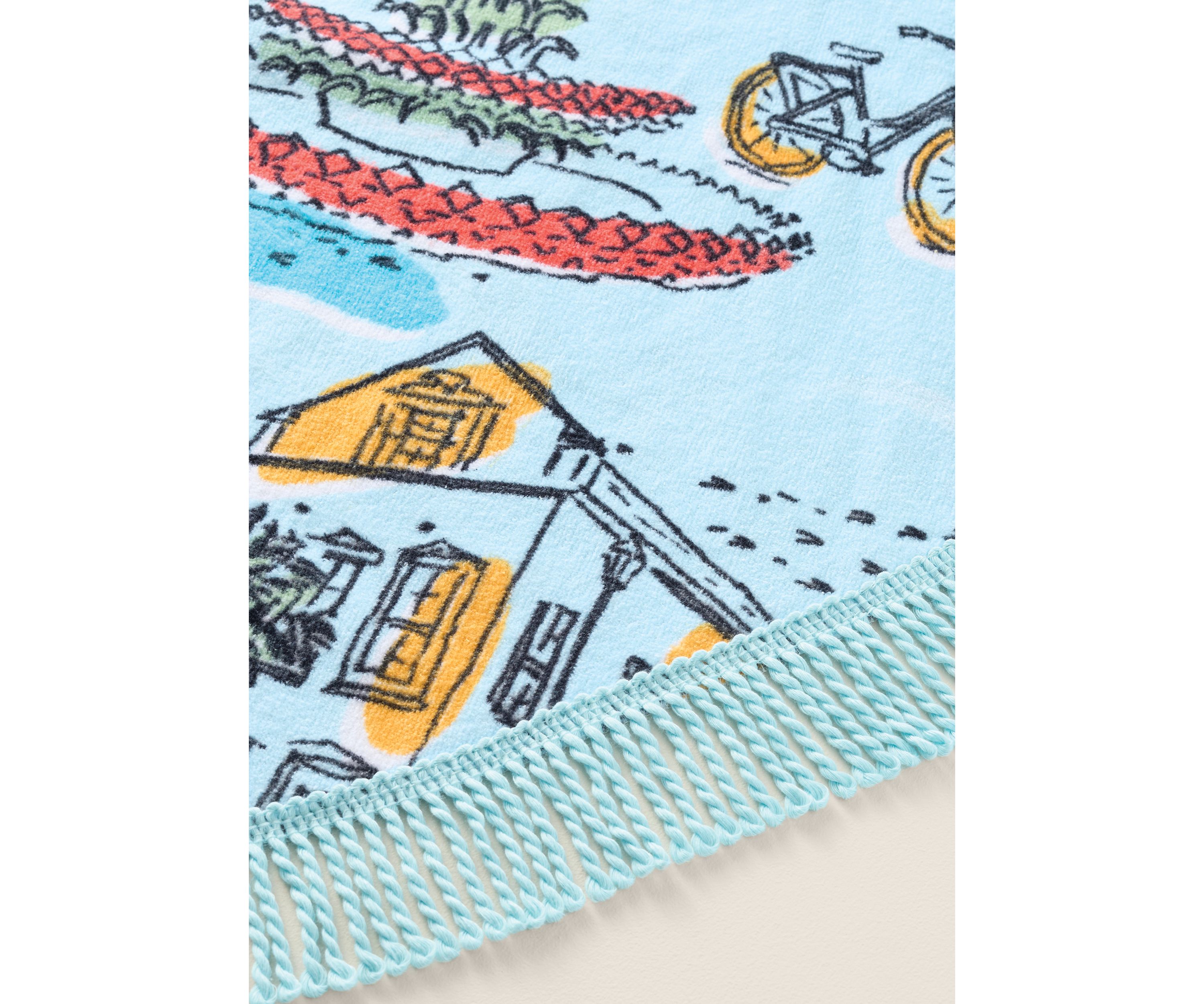 Sewing Down South x Crown & Ivy™ Seabrook 60" Round Beach Towel