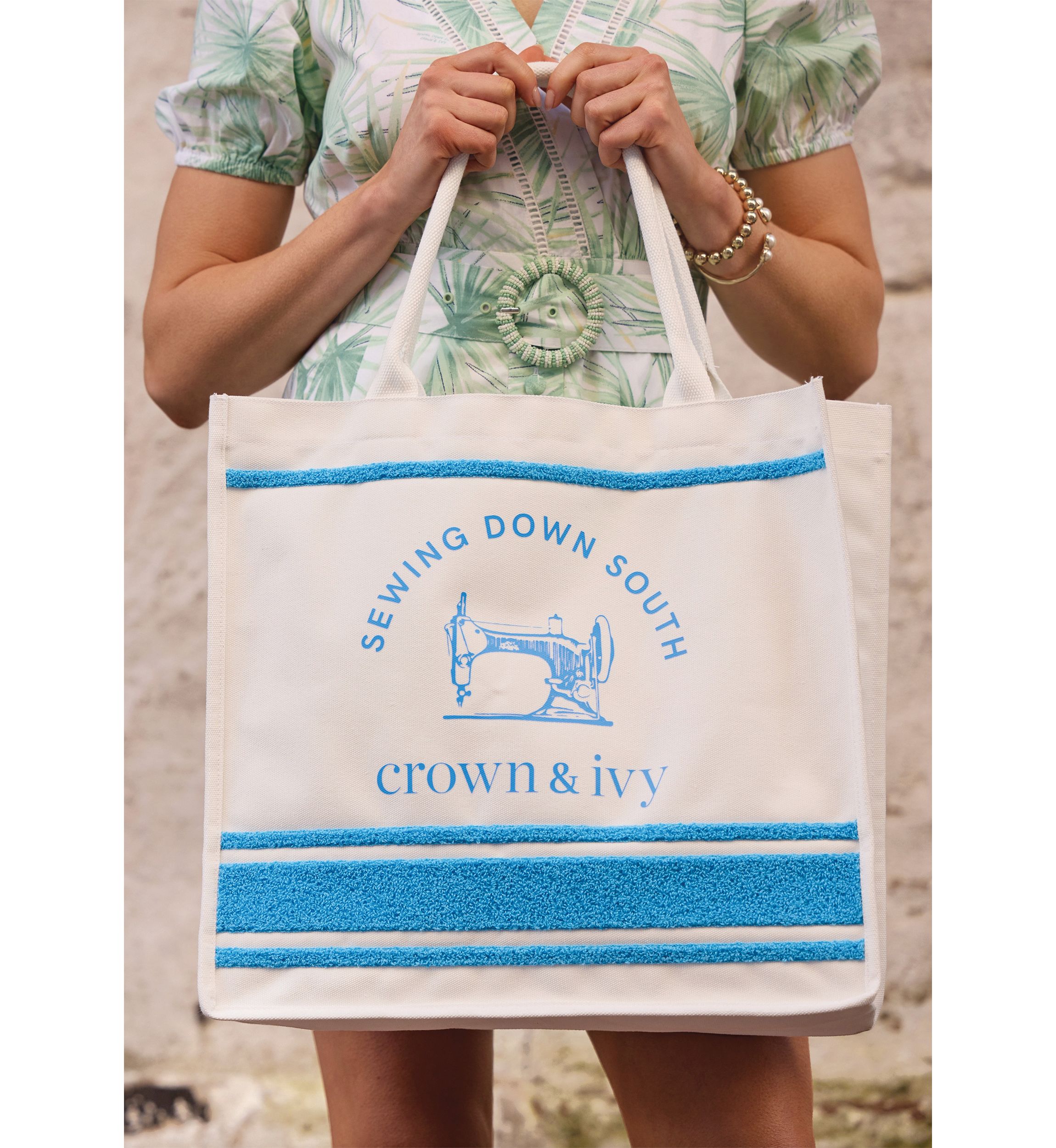 Sewing Down South x Crown & Ivy™ Folly Beach Tote