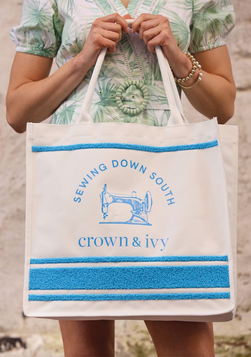 Sewing Down South x Crown & Ivy™ Folly Beach Tote