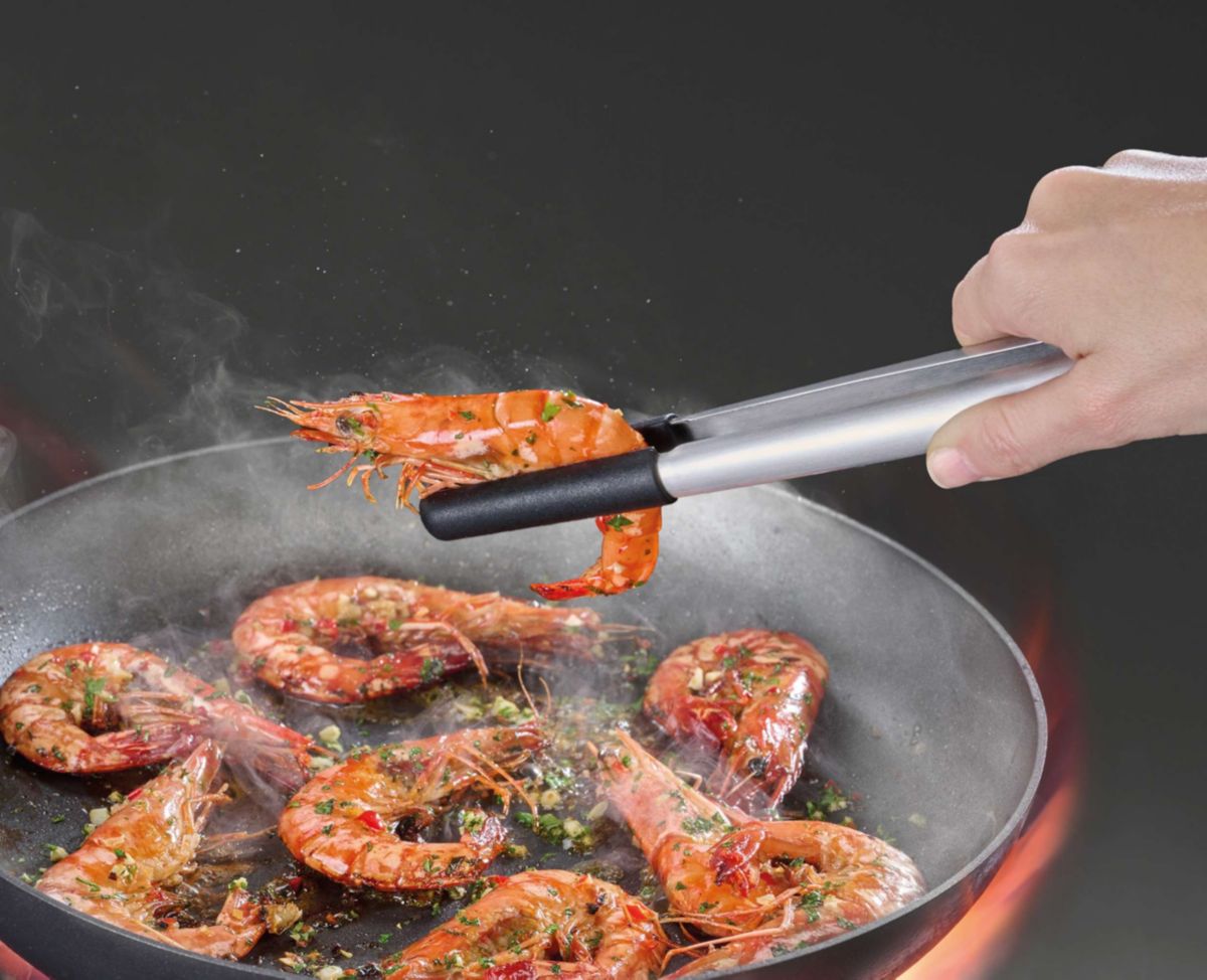 Elevate Fusion 5-piece Silicone Utensil Set with Storage Stand