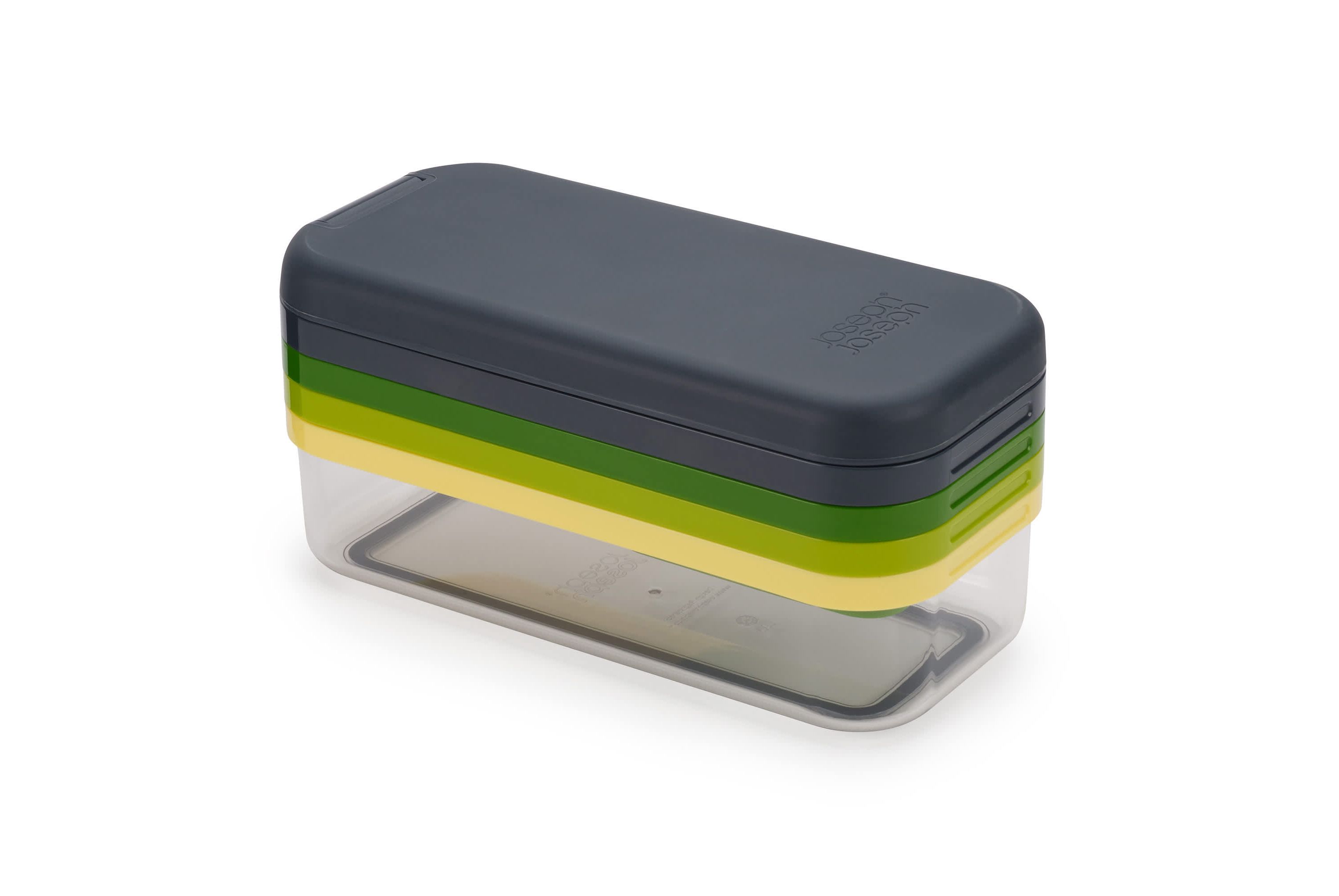 Multi-Prep Compact 4-in-1 chop, grate and slice set