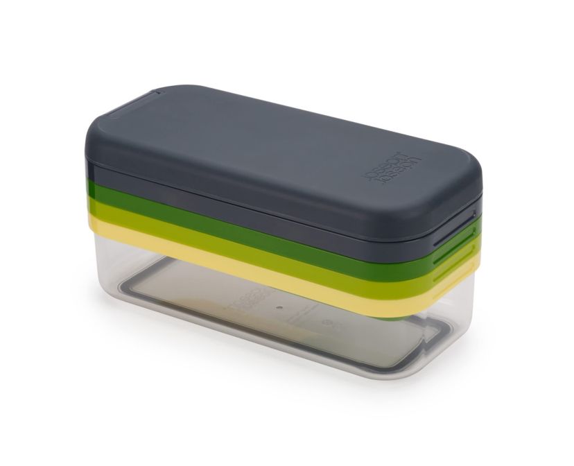 Multi-Prep Compact 4-in-1 chop, grate and slice set