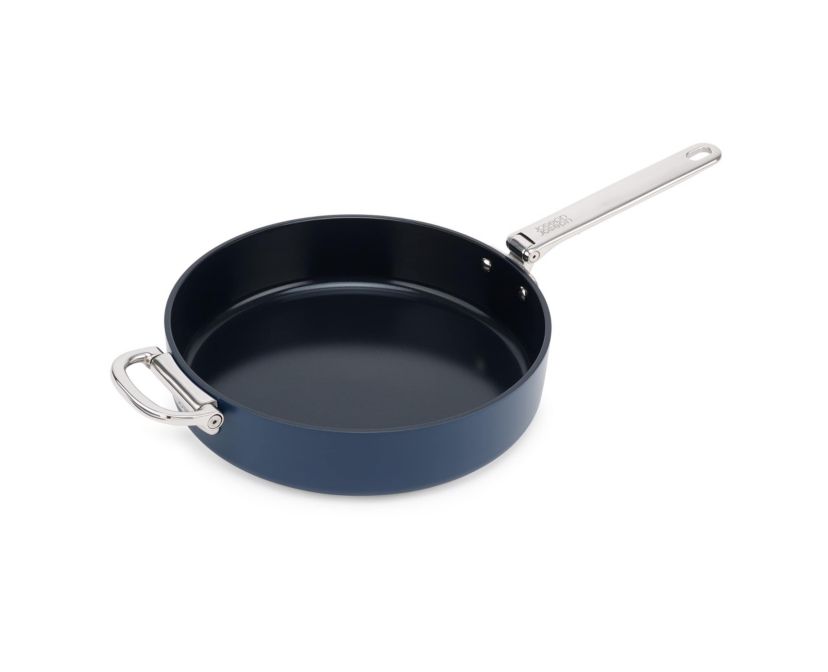 Space 11" ceramic non-stick frying pan with Folding Handle