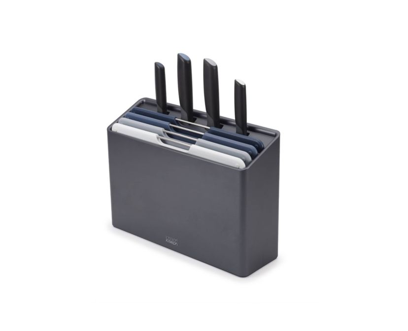 Folio Plus 8pc Knife and Board Set Graphite