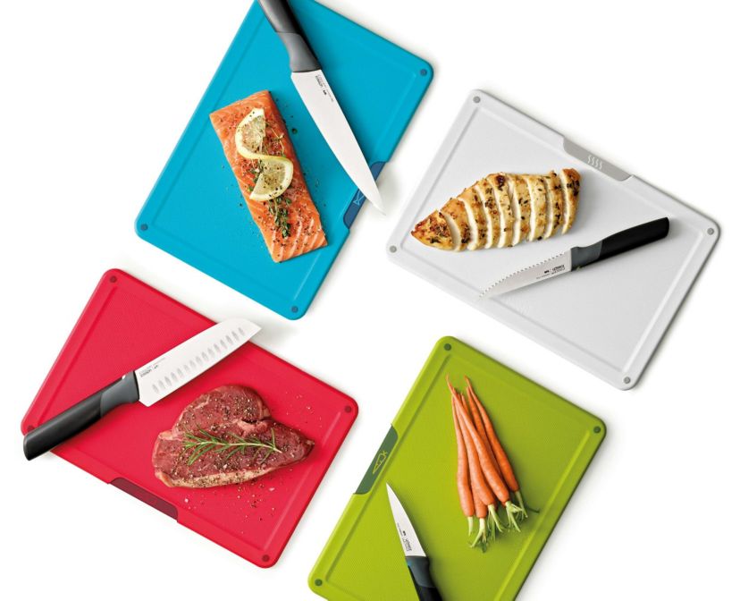 Folio Icon Plus 8pc Knife and Board Set Multicolor