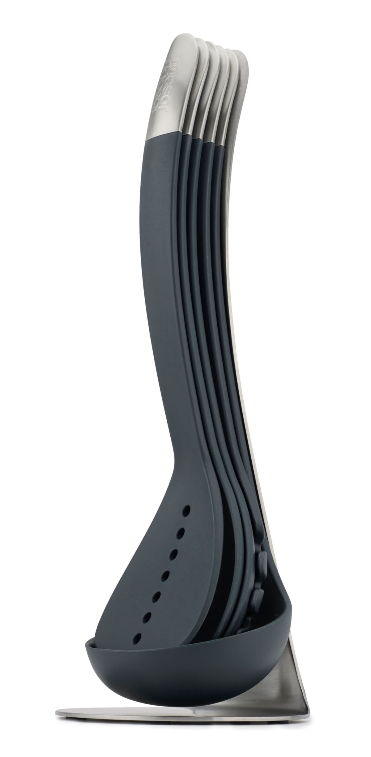 Nest Utensils Black and  Stainless Steel