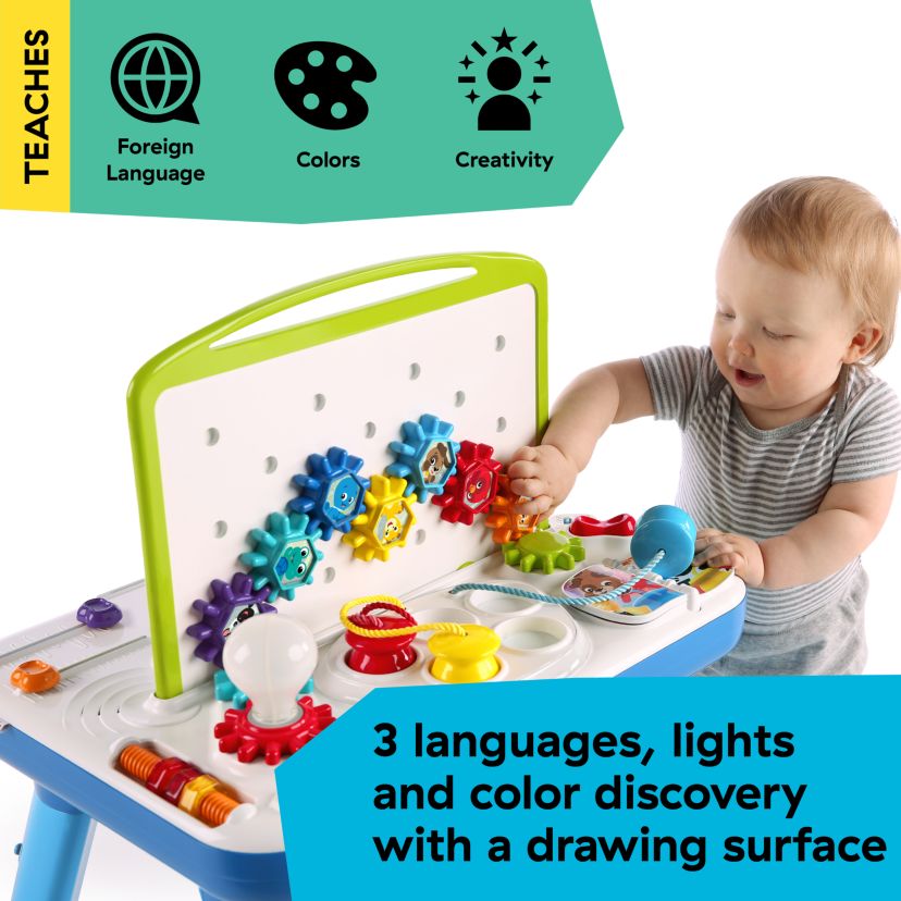 Curiosity Table Activity Station Toddler Toy