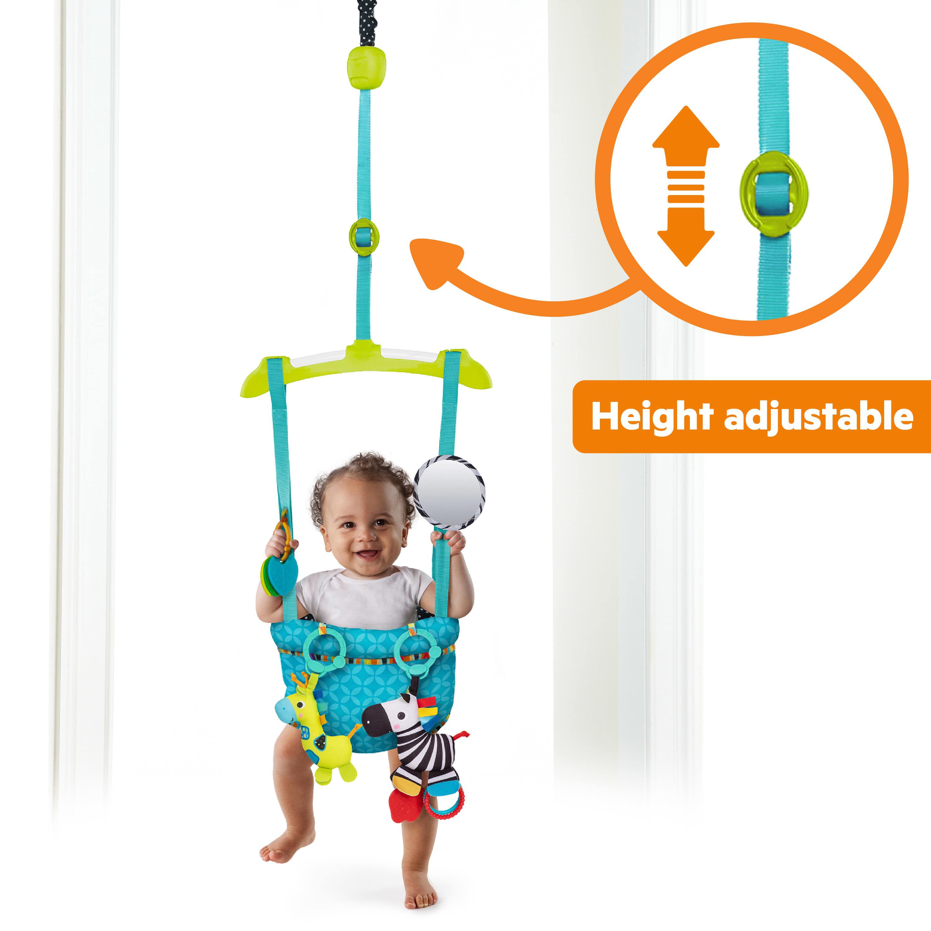 Bounce n Spring Deluxe Door Jumper with Take-Along Toys