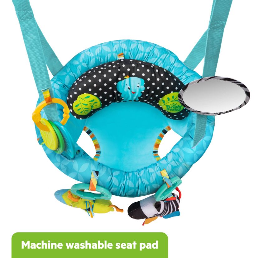 Bounce n Spring Deluxe Door Jumper with Take-Along Toys