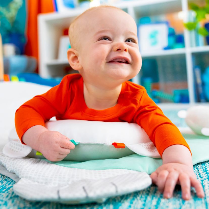 Tummy Time Prop & Play Baby Activity Mat, Polar Bear