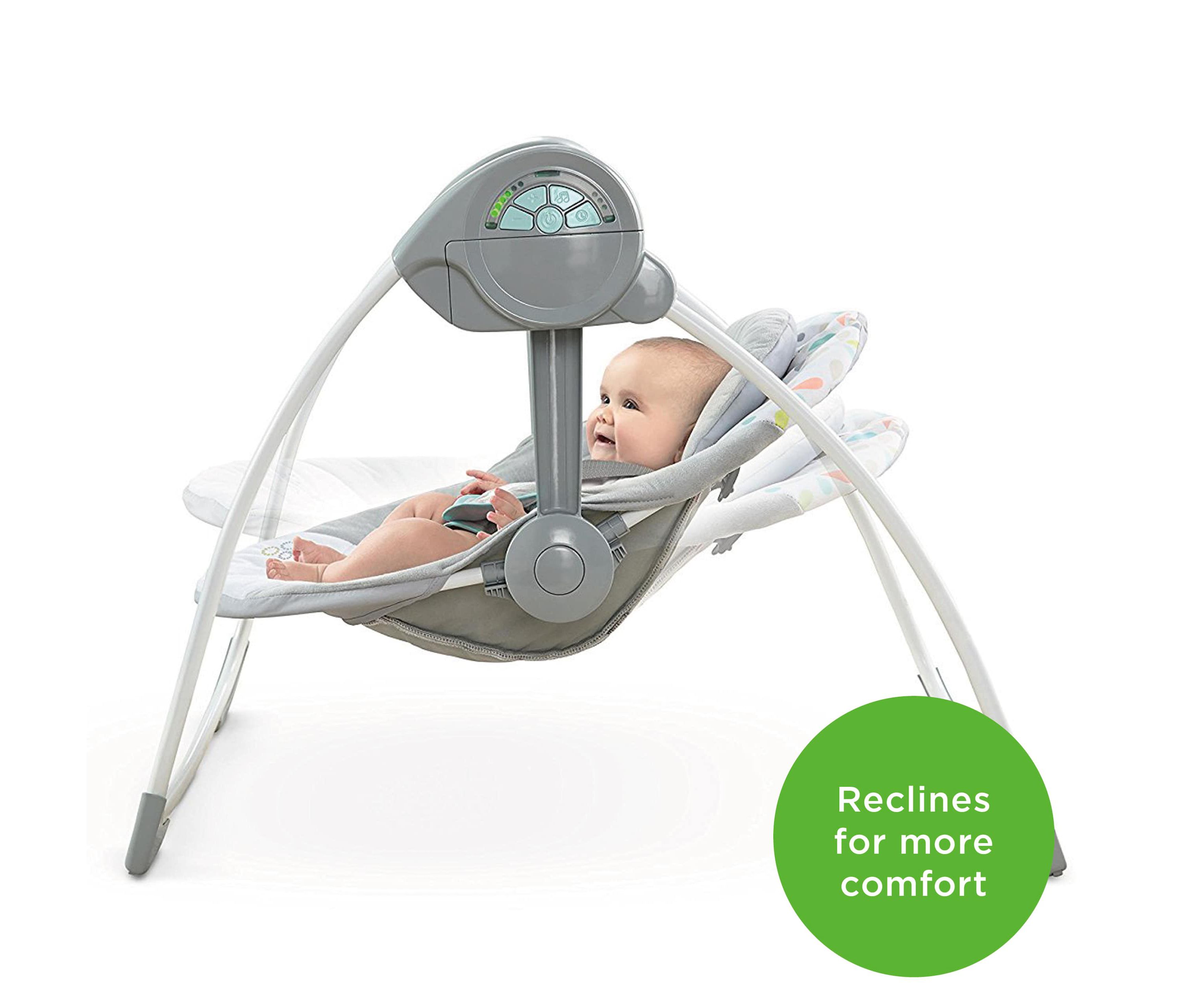 Comfort 2 Go Compact Portable Baby Swing, Fanciful Forest