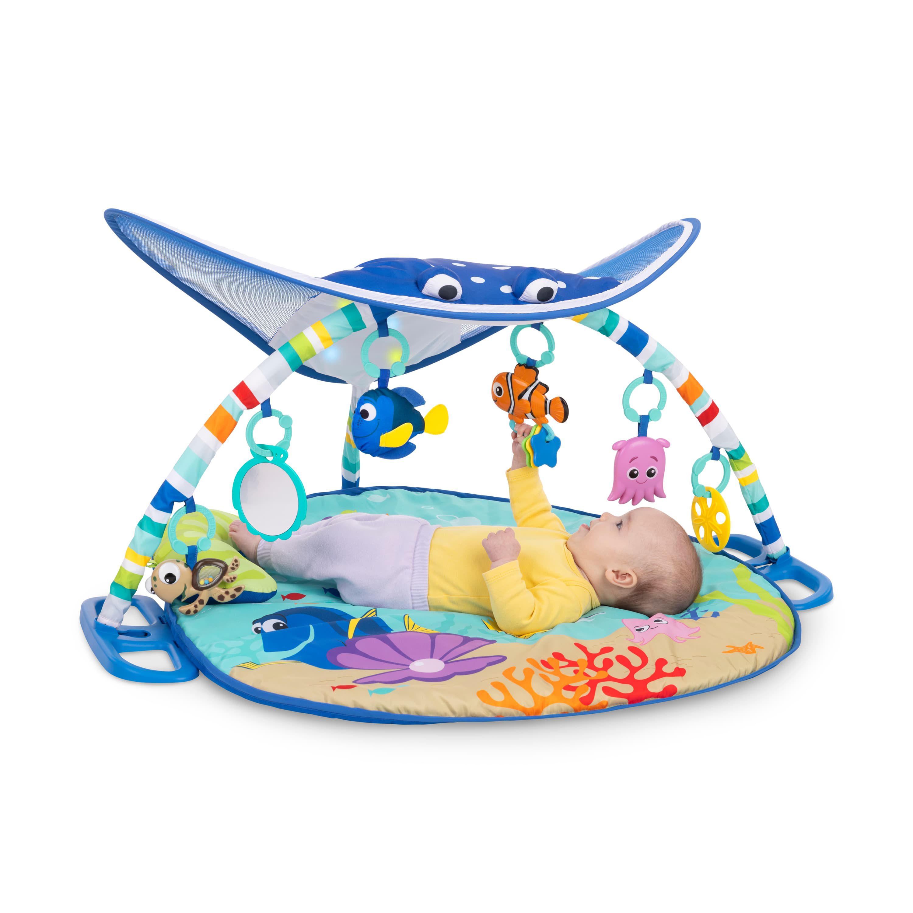 Bright Starts Disney Baby Finding Nemo Mr. Ray Ocean Lights & Music ...