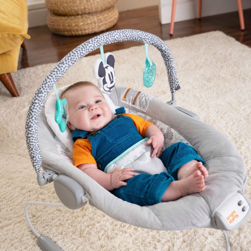 Disney Baby MICKEY MOUSE Cloudscapes Comfy Baby Bouncer