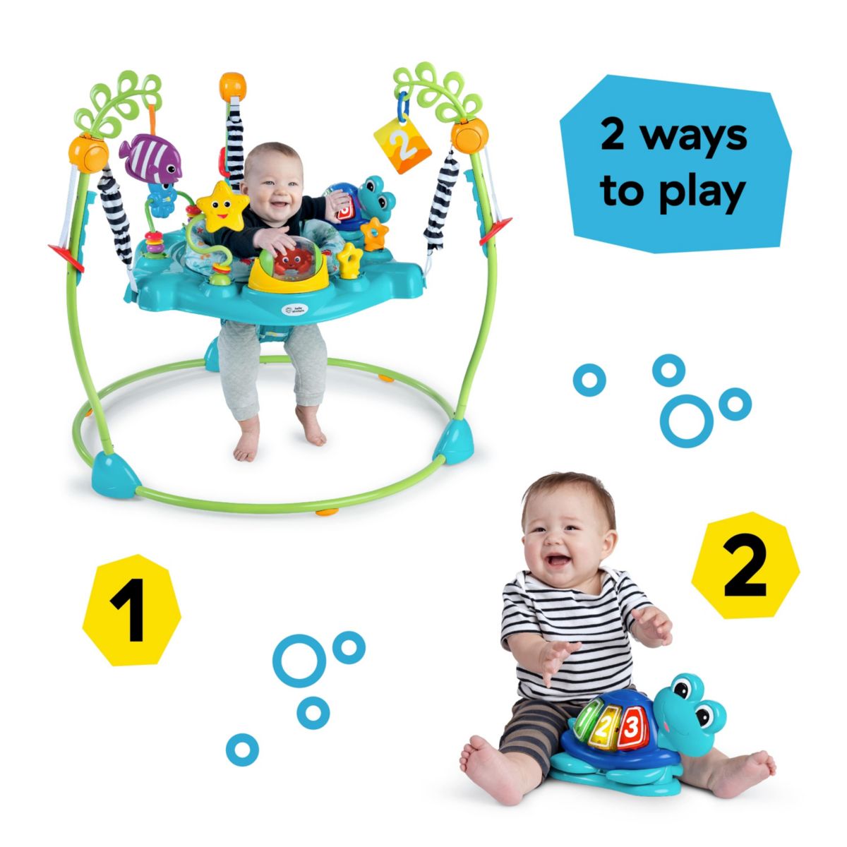 Ocean Explorers Curiosity Cove 2-in-1 Activity Jumper