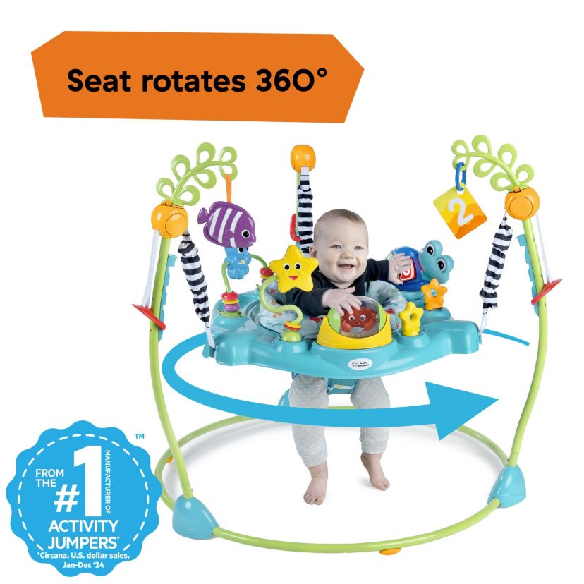 Ocean Explorers Curiosity Cove 2-in-1 Activity Jumper