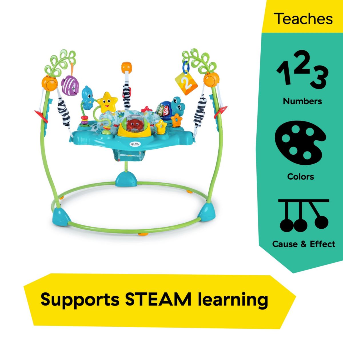 Ocean Explorers Curiosity Cove 2-in-1 Activity Jumper