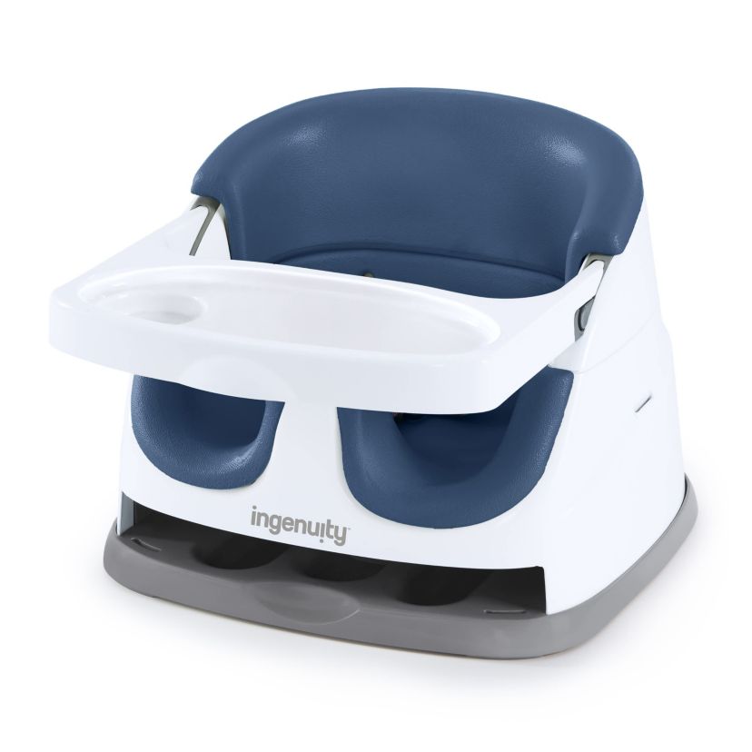 Baby Base 2-in-1 Booster Feeding and Floor Seat, Night Sky