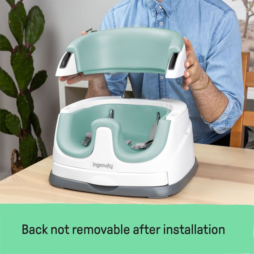 Baby Base 2-in-1 Booster Feeding and Floor Seat, Mis