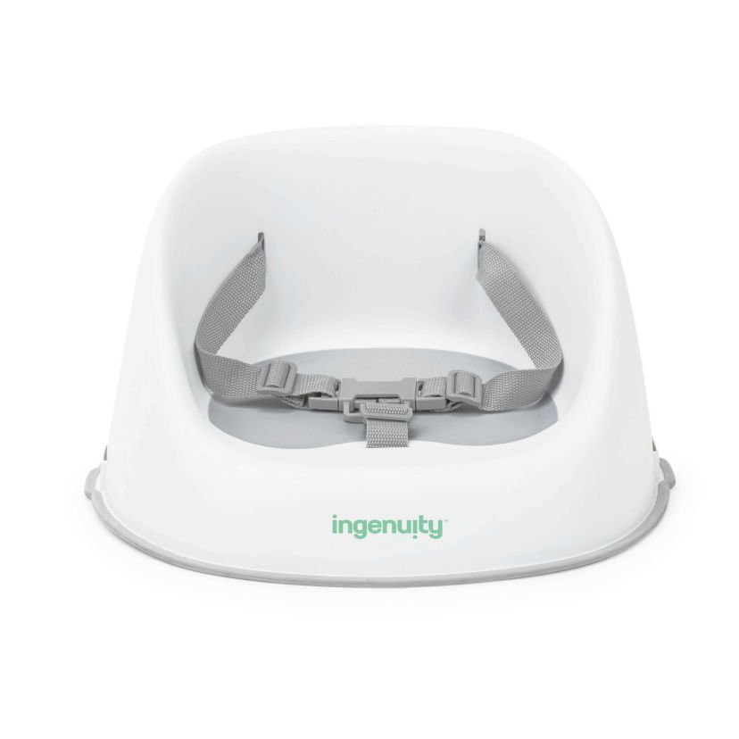 Simplicity Seat Easy-Clean Baby Booster Seat Feeding Chair - Grey