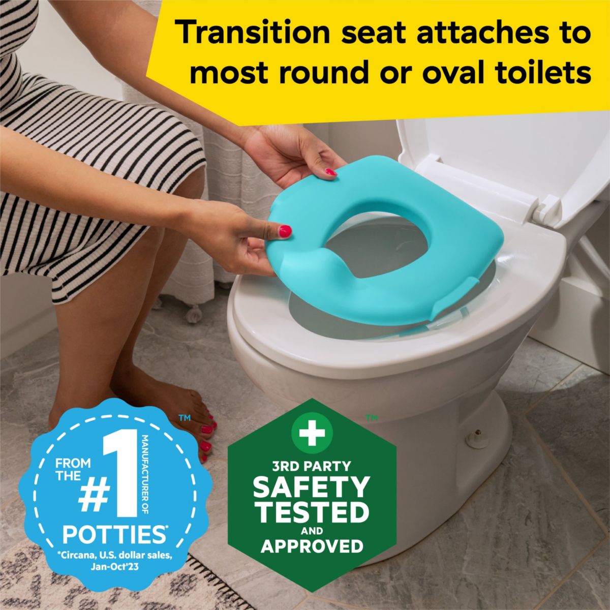 Geared for Success 2-in-1 Potty Training System, Ages 18 Months+