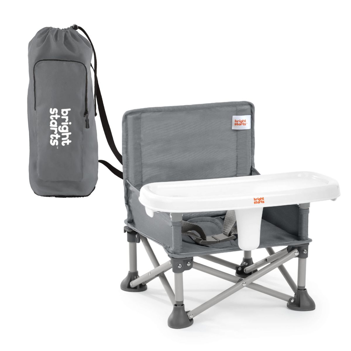 Pop N Sit Portable Booster, Grey