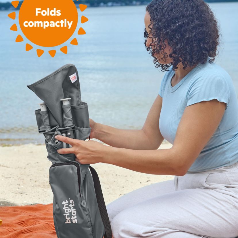 Pop N Sit Portable Booster, Grey
