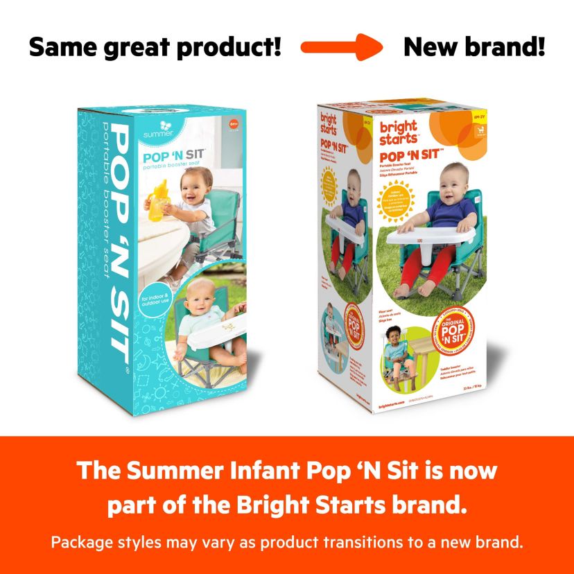 Pop N Sit Portable Booster, Teal