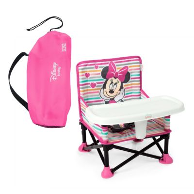 Bright Starts Disney Baby Pop 'N Sit Portable Booster, Minnie Mouse