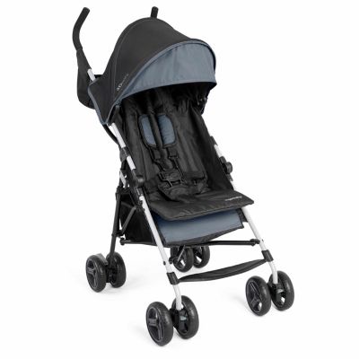Ingenuity 3D Mini Convenience Stroller, Lightweight Umbrella Stroller with Storage Basket - Slate
