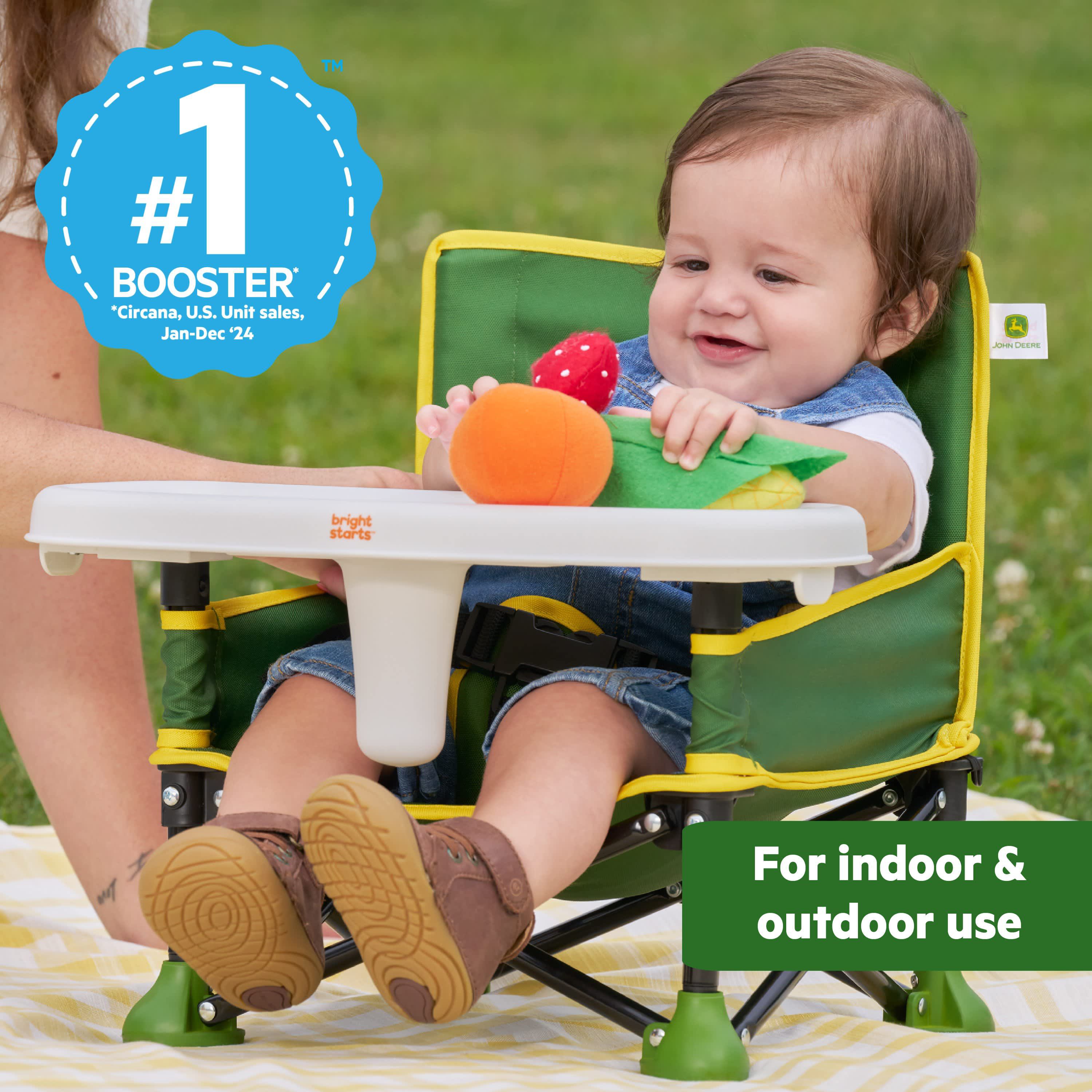 John Deere Pop N Sit Portable Booster Seat