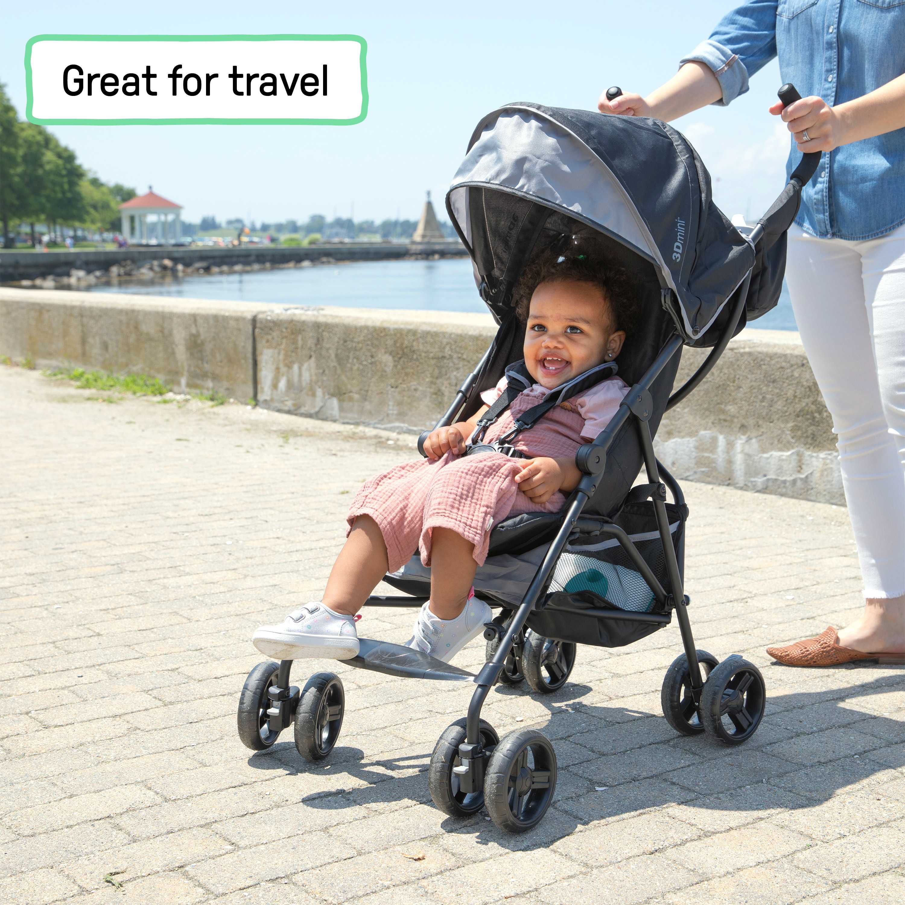 3Dmini Convenience Stroller - Gray