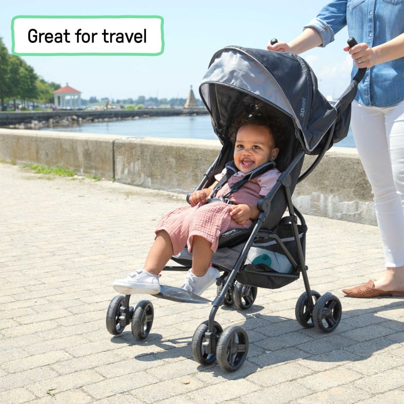 3Dmini Convenience Stroller - Gray