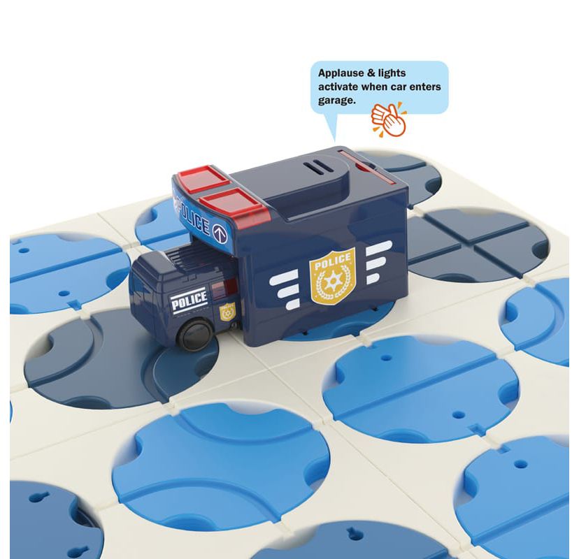 Police Car A-Maze Track