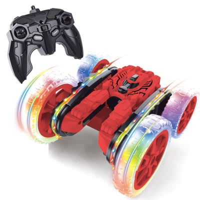 Flipo RC Misting Stunt Car, Red