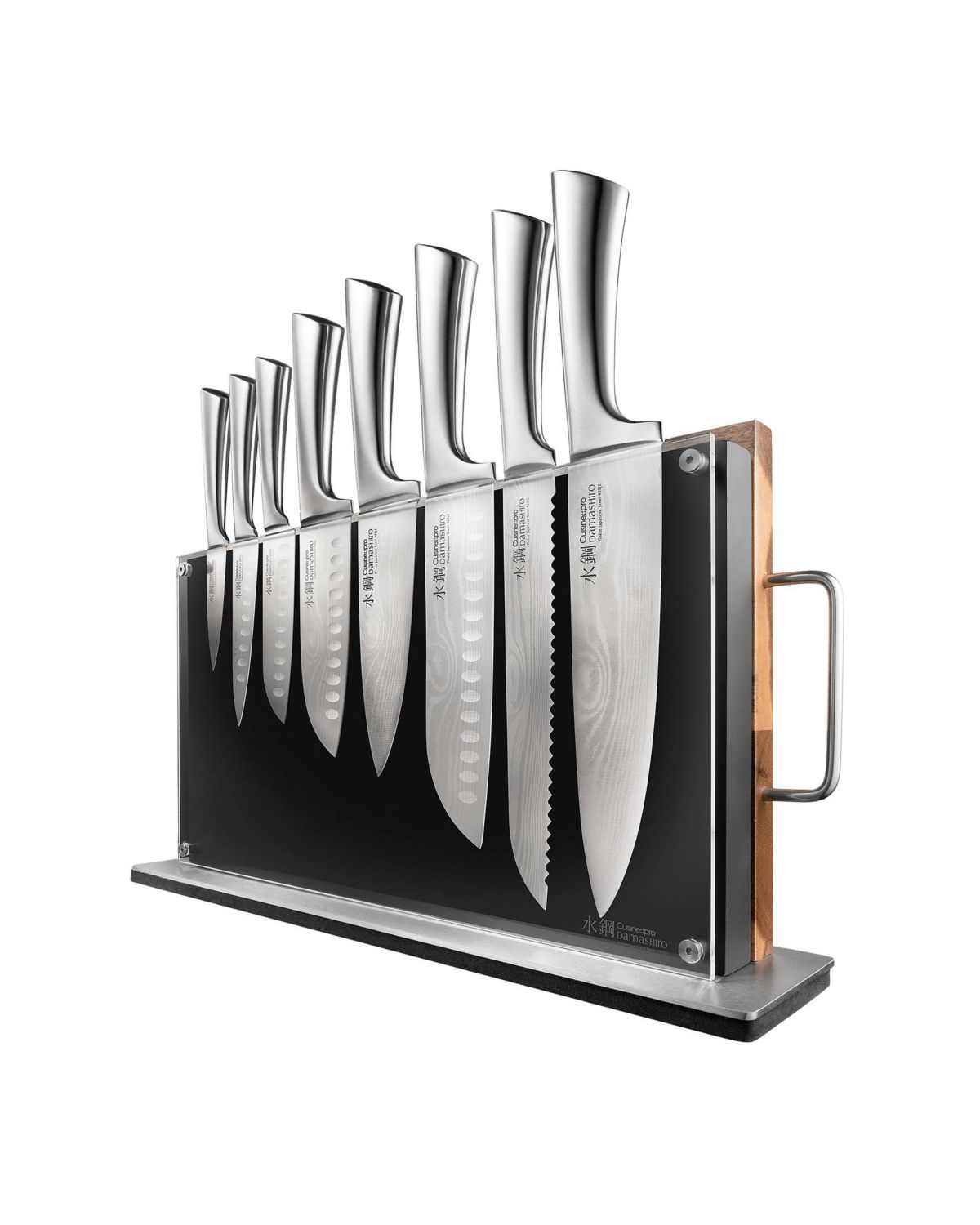 Damashiro® Bodo Knife Block 10 Piece